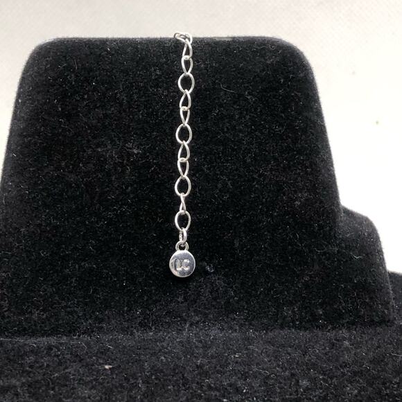 LC Lauren Conrad NIP Silver Tone Double Strand Sand Dollar Pendants Necklace - Picture 10 of 11